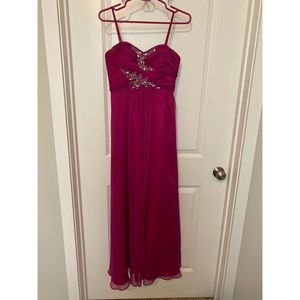 Magenta Formal Dress